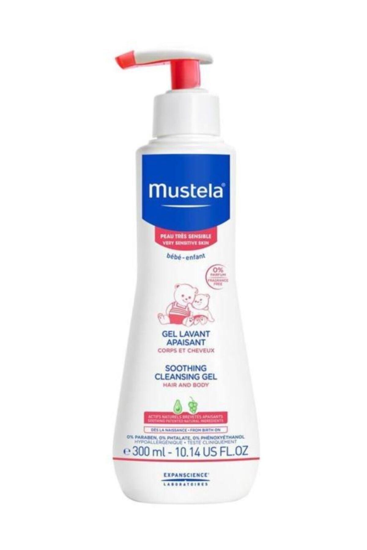 Mustela Soothing Cleansing Gel 300 Ml-Rahatlatıcı Şampuan