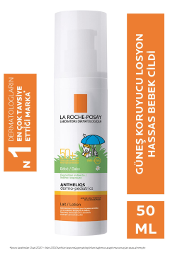 La Roche Anthelios Dermo-Ped. Baby Lotion SPF50+ 50ml-Yüz ve Vücut Güneş Koruyucu Süt