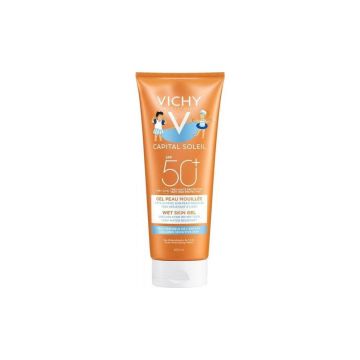 Vichy Capital Soleil Çocuklar için Çok Yüksek Korumalı Yüz ve Vücut Sütü SPF50+ 200 ml