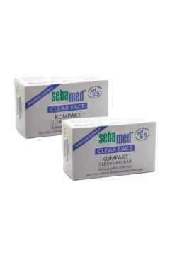 Sebamed Clear Face Compact Sabun 100 G X 2 Adet