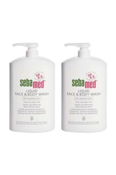 Sebamed Likit Yüz ve Vücut Temizleme Jeli 1000 ml X 2 Adet