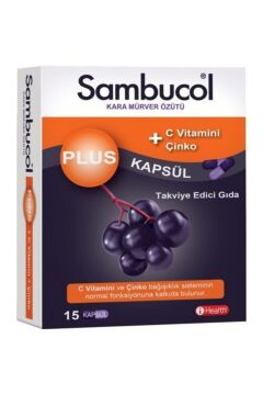 Sambucol Plus 15 Kapsül-Takviye Edici Gıda