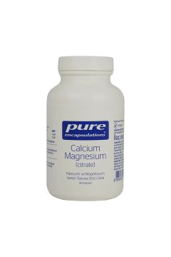 Pure Encapsulations Calcium Magnesium (Citrate) 90 Kapsül - AROMASIZ