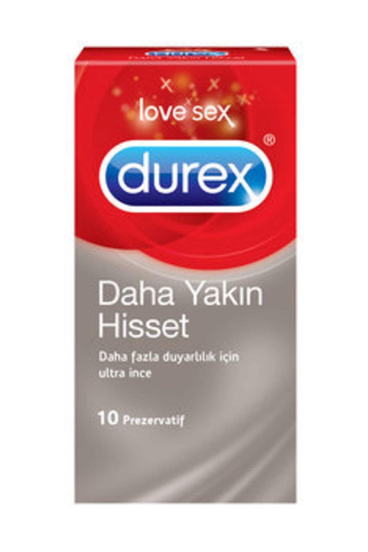 Durex Daha Yakın Hisset Prezervatif 10'lu