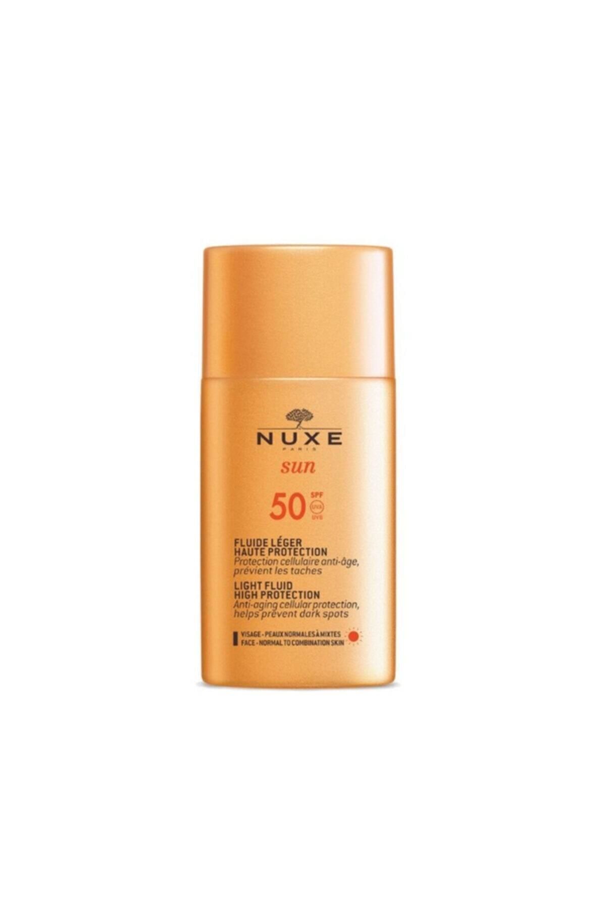 Nuxe Sun Hafif Dokulu Güneş Koruyucu Spf 50 50 ml