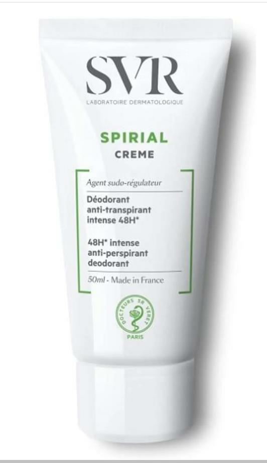 SVR Spiral Deodorant Terleme Önleyici Krem 50 ml