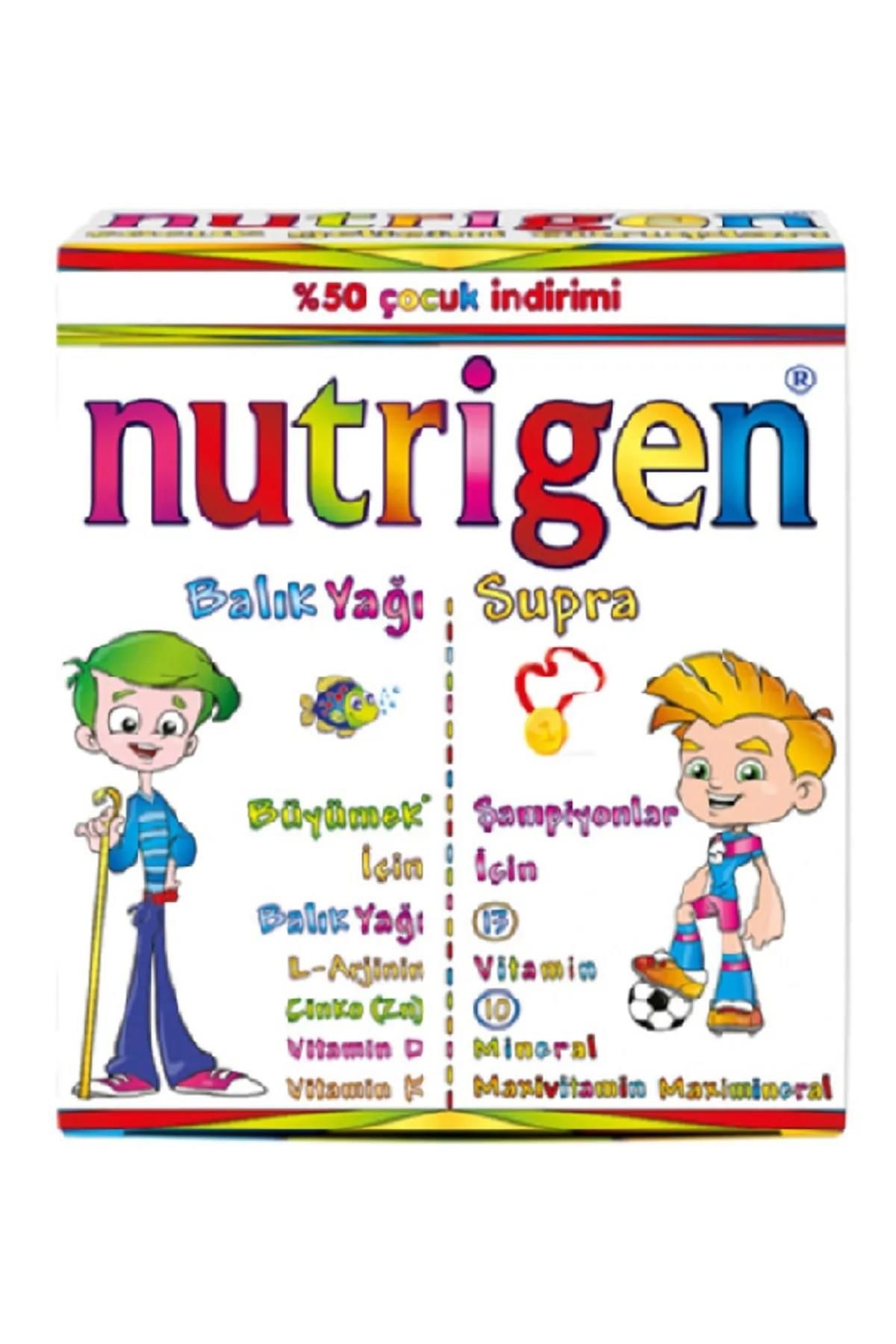 Nutrigen Balık Yağı 200ml + Supra Şurup 200 Ml