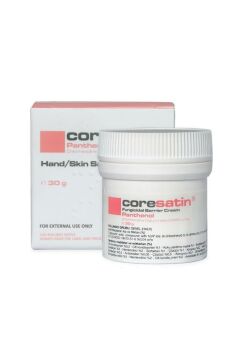 Coresatin Fungicidal Barrier Cream Panthenol Pembe Kavanoz Cilt Bakım Kremi 30g