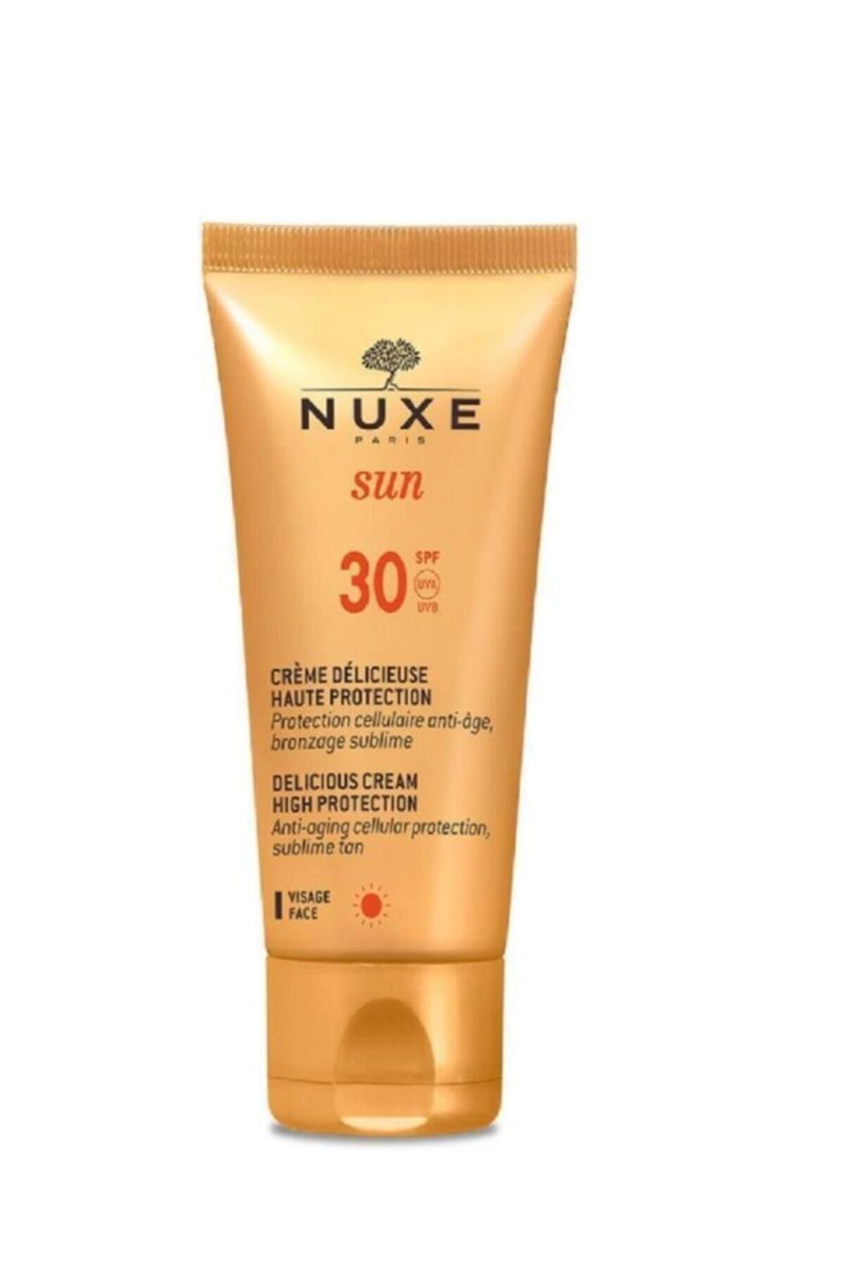 Nuxe Sun Delicious Cream Spf 30 50 Ml-Yüz ve Vücut Sütü