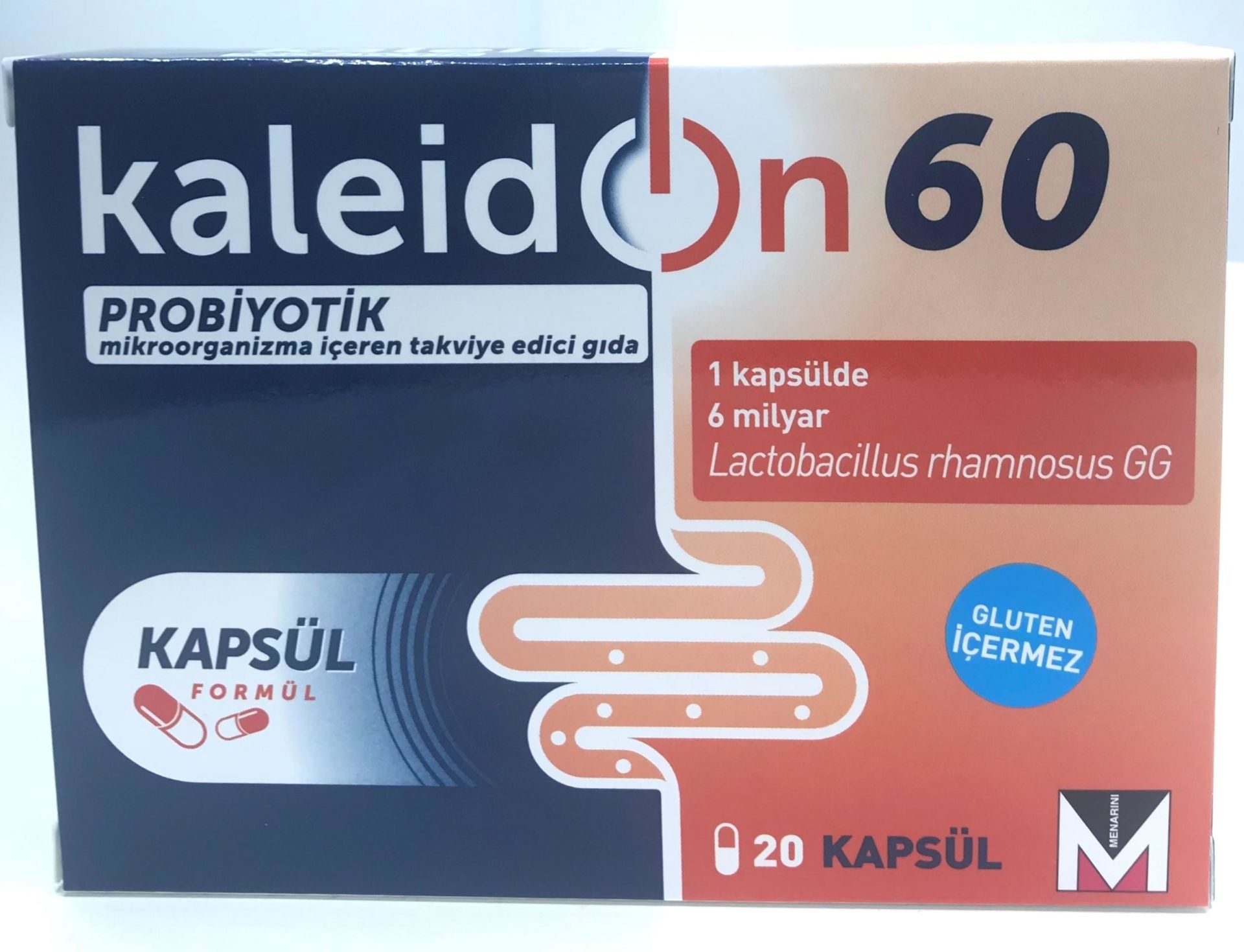 Kaleidon Probiyotik 60 mg 20 Kapsül-Takviye Edici Gıda