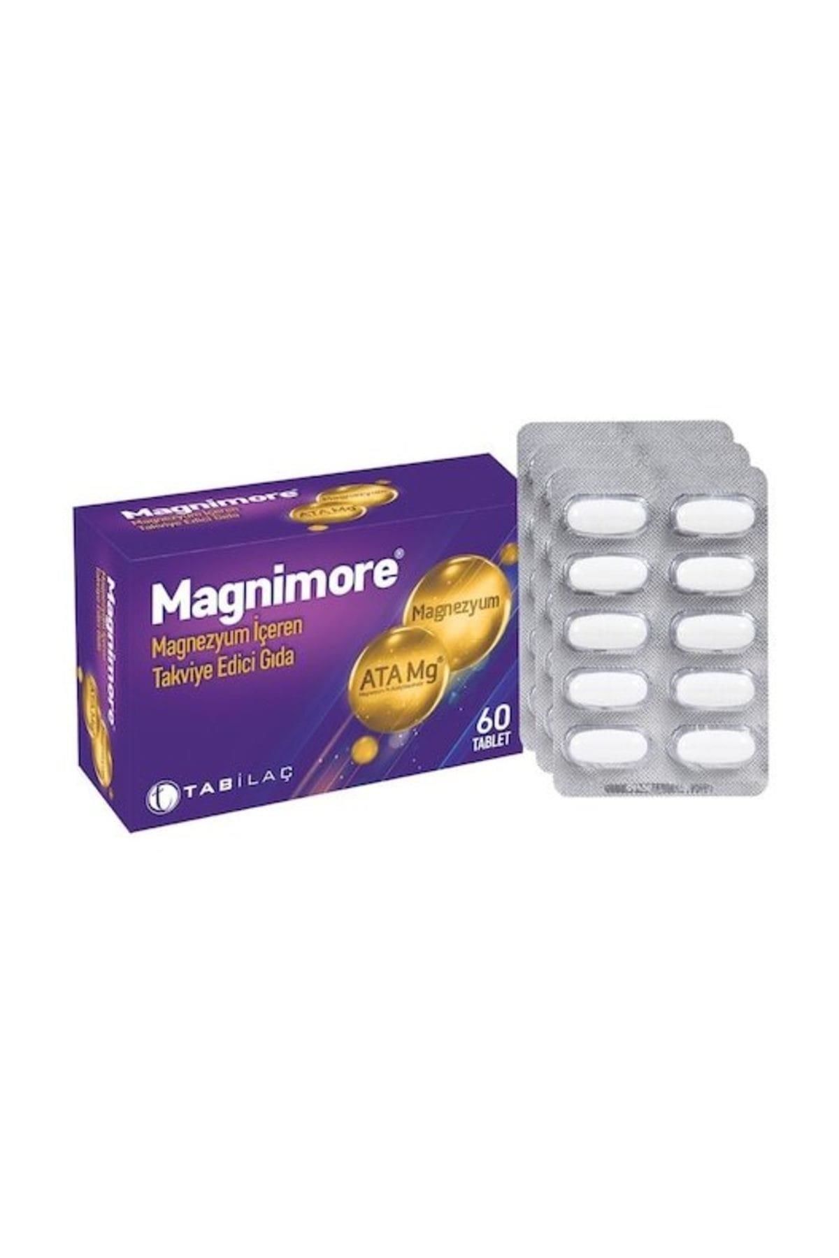 Magnimore Magnezyum 60 Tablet-Takviye Edici Gıda