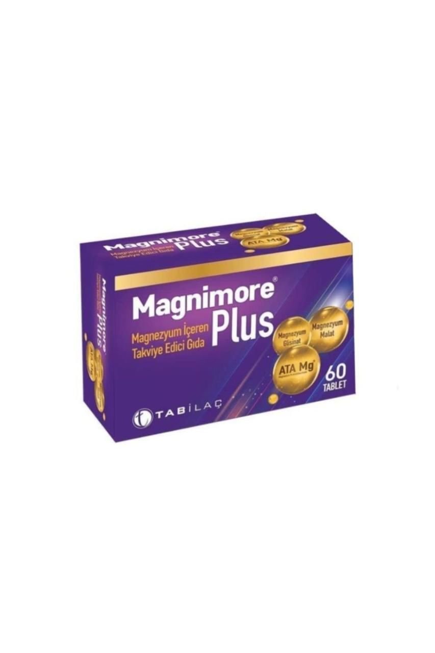 Magnimore Plus Magnezyum 60 Tablet-Takviye Edici Gıda