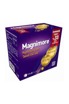 Magnimore Magnezyum 120 Tablet-Takviye Edici Gıda