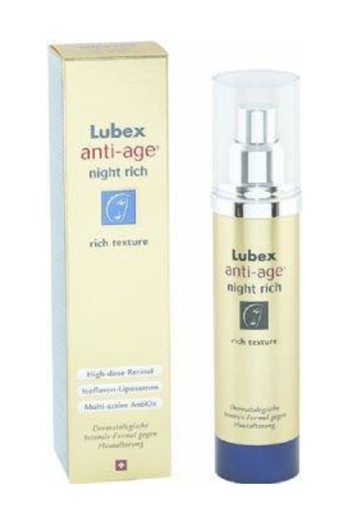 Lubex Anti Age Night Rich 50 Ml-Yaşlanma Karşıtı Gece Kremi