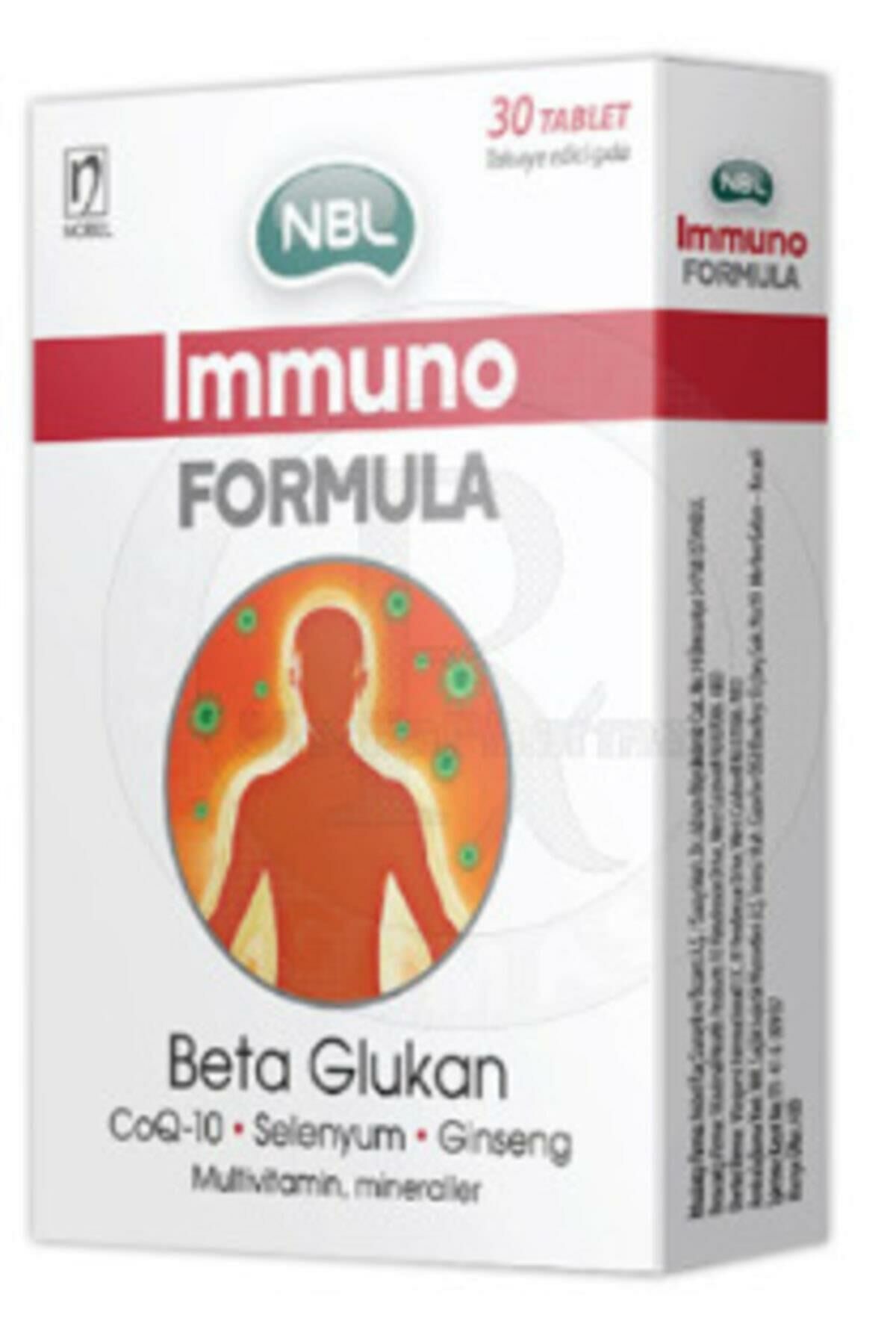 NBL Immuno Formula Beta Glucan 30 Tb.-Takviye Edici Gıda