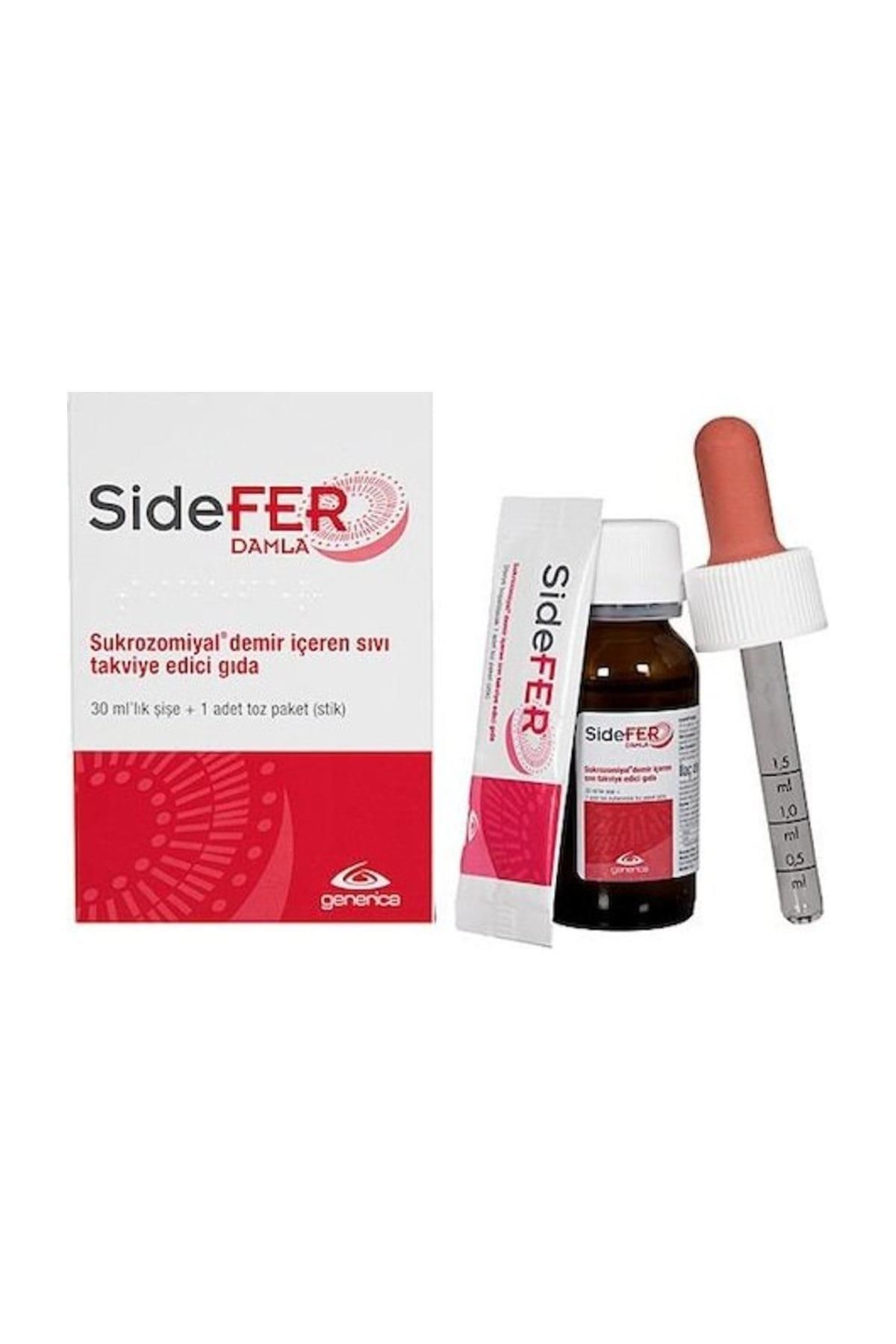 Sidefer Demir İçeren Sıvı Takviye 30 Ml Damla