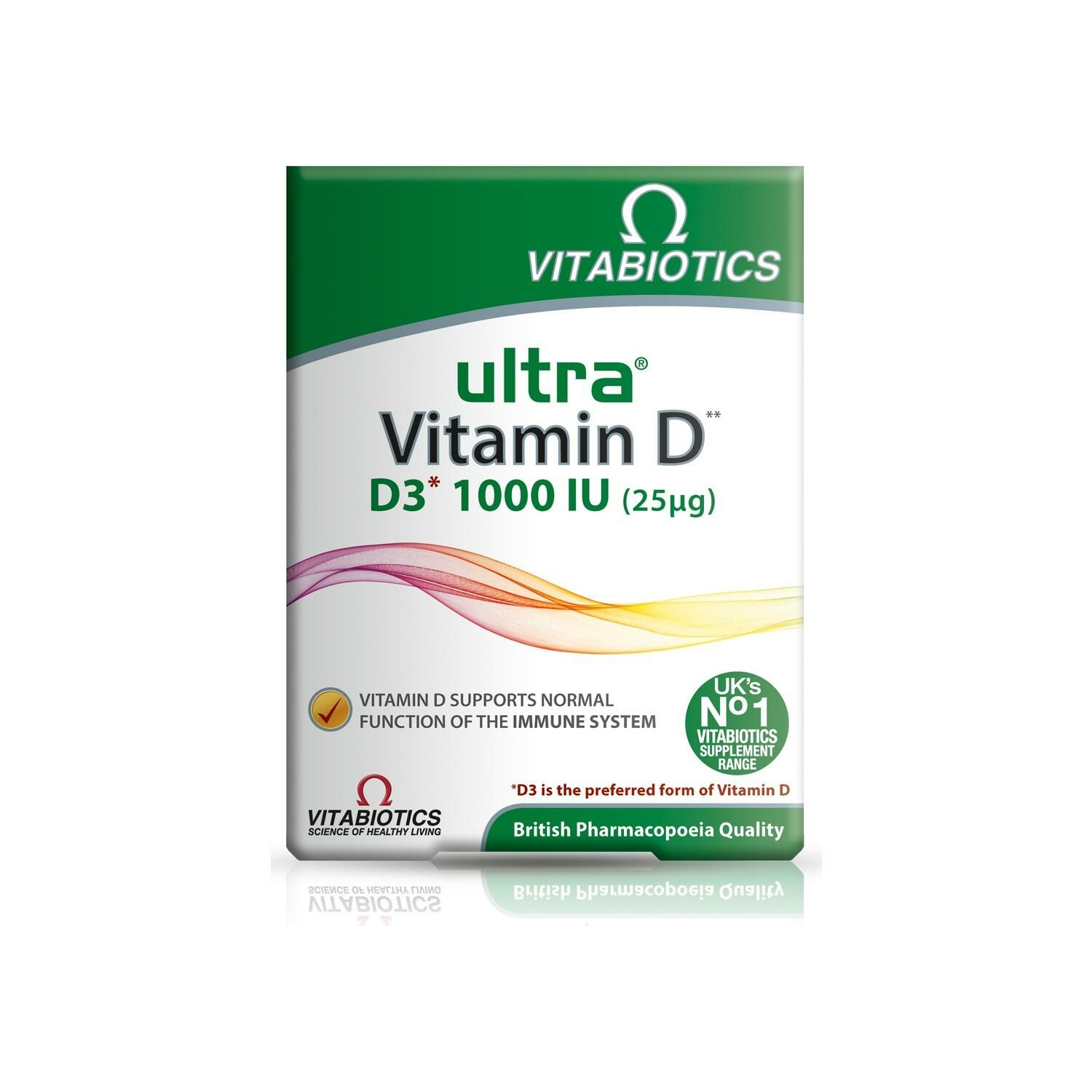 Vitabiotics Ultra Vitamin D3 96 Tb.