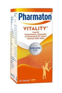 Pharmaton Vitality Ginseng G115 30 Kapsül-Takviye Edici Gıda