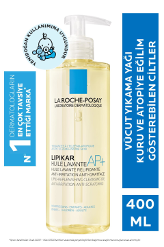 La Roche Posay Lipikar Cleansing Oil Ap+  400 ml-Duş Yağı