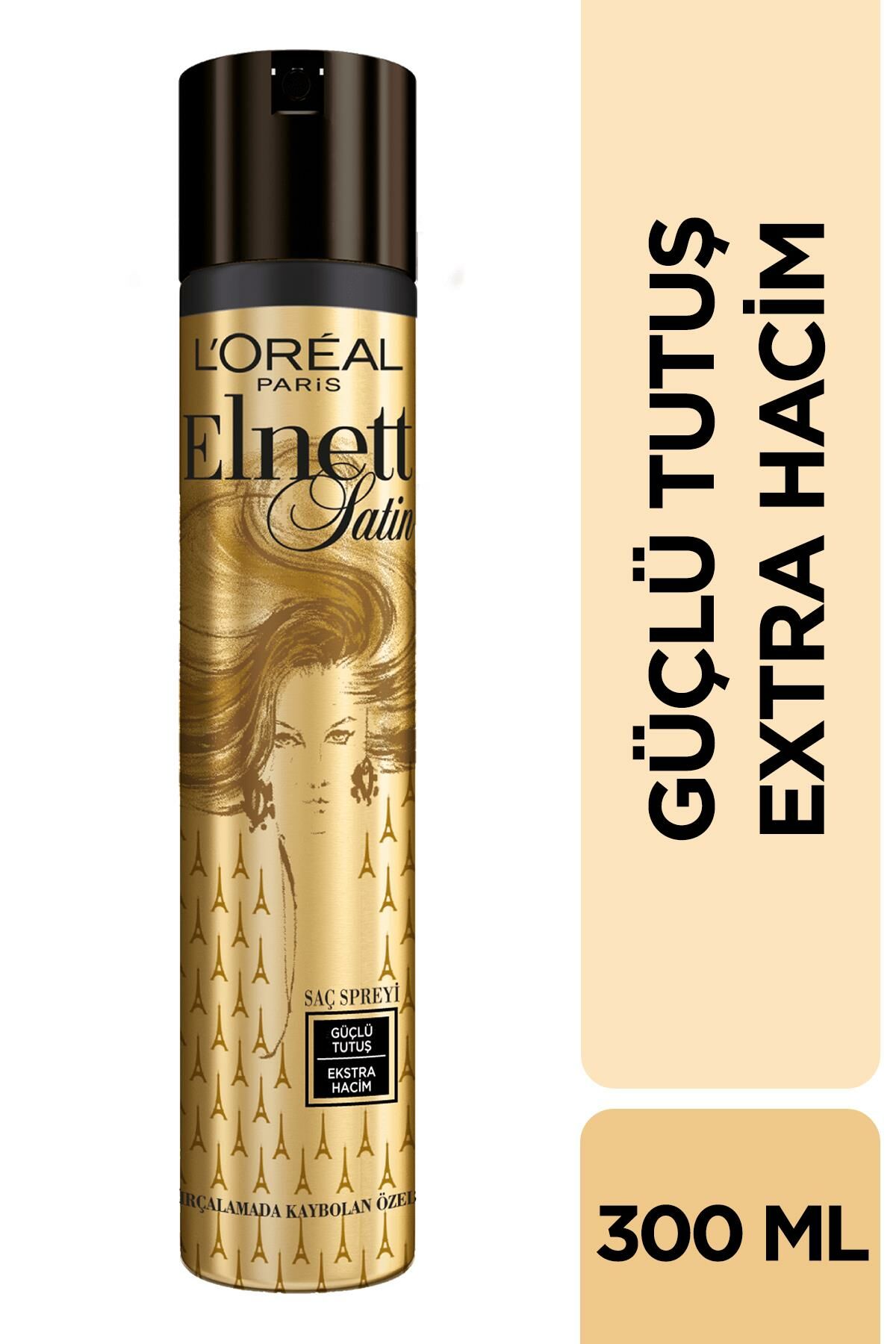 Loreal Paris Elnett Güçlü Tutuş Ve Ekstra Hacim 300 Ml