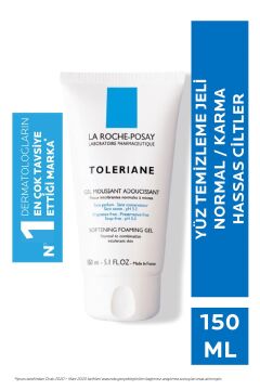 La Roche Posay Toleriane Foaming Gel 150 Ml-Makyaj Temizleme Jeli