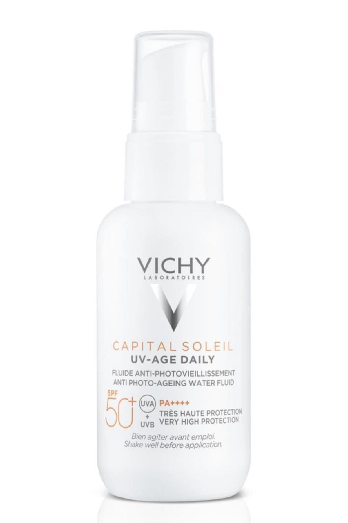 Vichy Capital Soleil Uv Age Daily Spf50+ 40 ml-Güneş Koruyucu