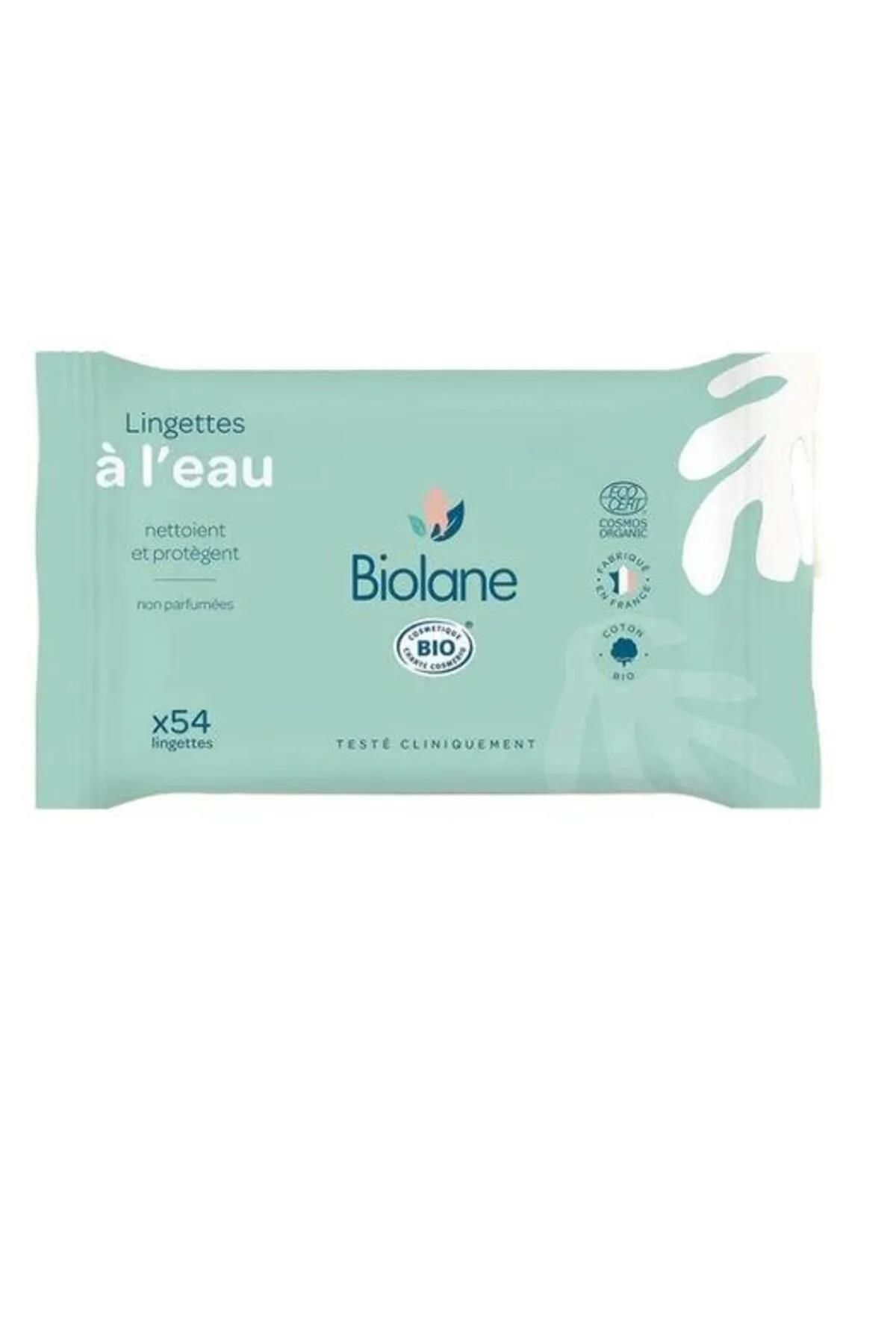 Biolane Organic Water-Based Wipes 54 Mendil