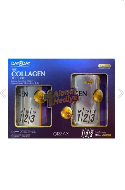 The Collagen All Body Takviye Edici Gıda 300 gr 1 Alana 1 Bedava