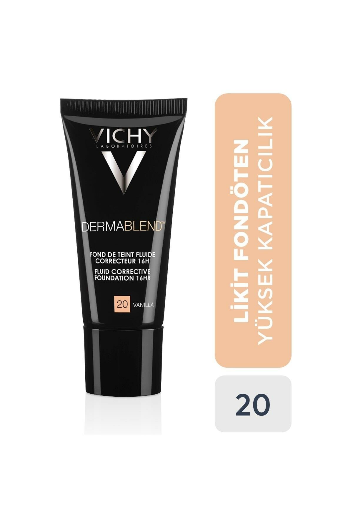 Vichy Dermablend 20 Vanilla 30 ml-Fondöten