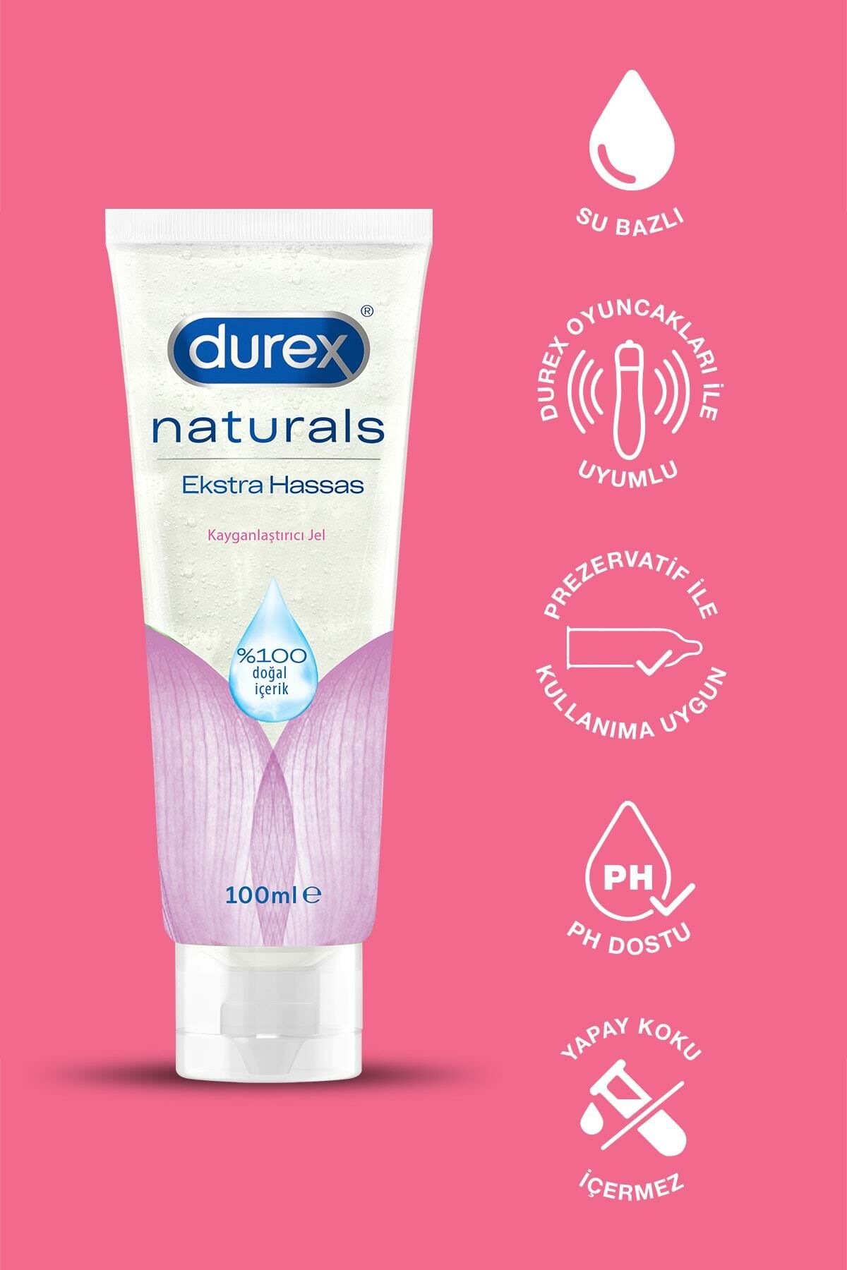 Durex Naturals Ekstra Hassas Jel 100 Ml