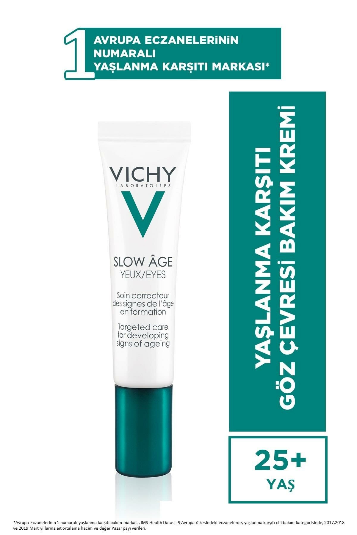 Vichy Slow Age Yeux Göz Çevresi Kremi 15 Ml