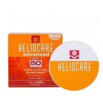 Heliocare Oil Free Compact Brown Spf 50 10 Gr-Güneş Koruyucu Kompakt Pudra