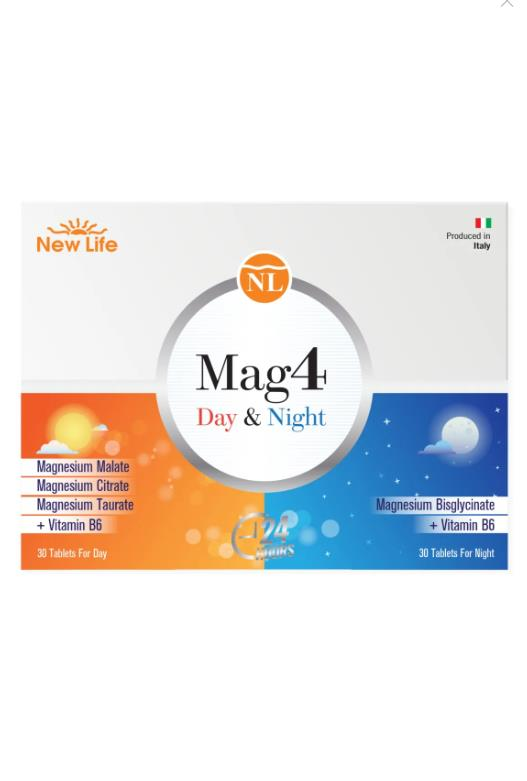 New Life Mag4 Day & Night 30 + 30 Tablet