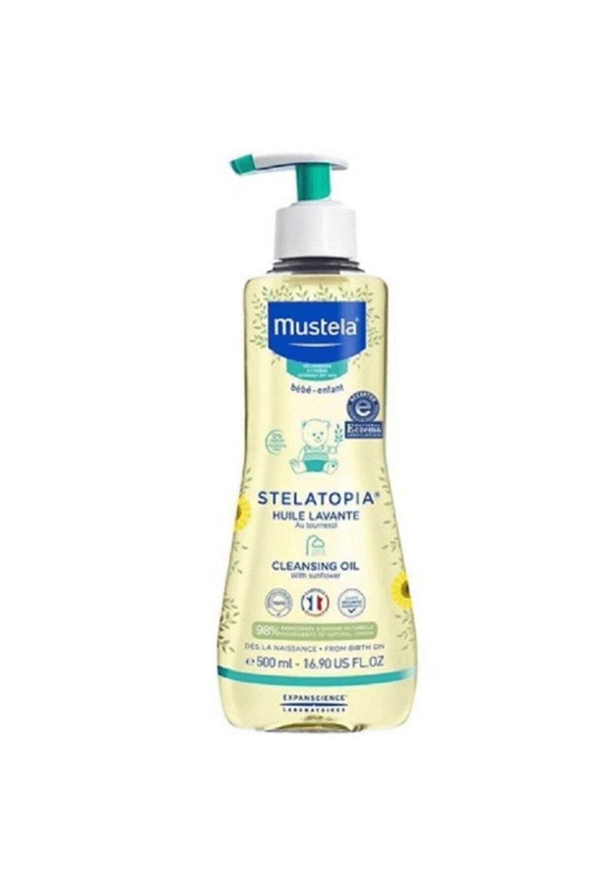 Mustela Stelatopia Cleansing Oil 500 Ml-Temizleme Yağı