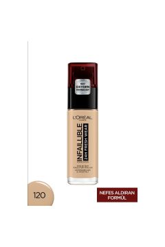 Loreal Paris Uzun Süre Kalıcı Fondöten 120 Vanilla 30 ml