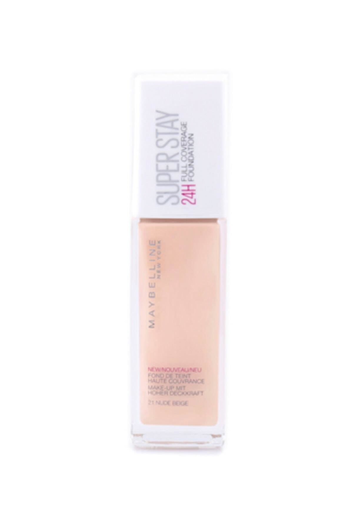 Maybelline New York Mat Fondöten 21 Nude Beige 30 Ml