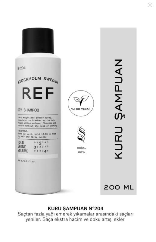 Ref Dry Shampoo 200 Ml