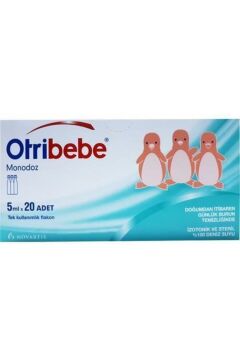 Otribebe Monodoz 5mlx20 Flakon-Bebek Burun Temizleyici