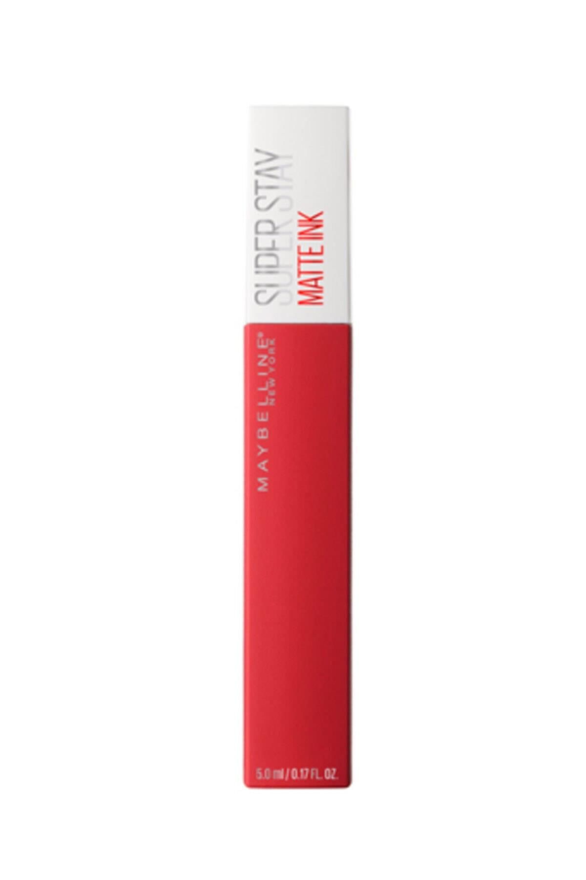 Maybelline Super Stay Matte Ink Likit Ruj-20 Pioneer-Kırmızı