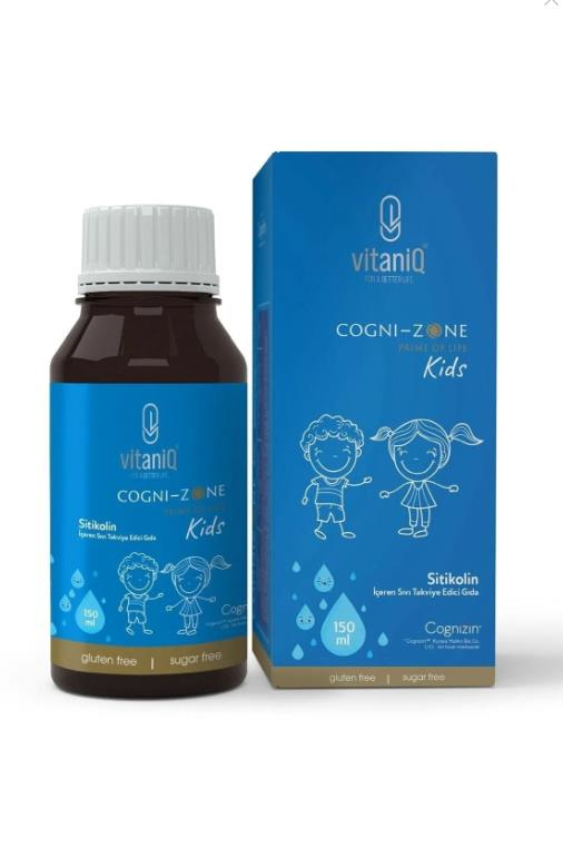 VITANIQ Cognizone Kids Sitikolin Içeren Sıvı Takviye Edici Gıda