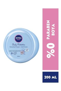 Nivea Baby Baby Günlük Koruma Soft Krem 200 ml,Bebek Bakım, Bebek Nemlendirici