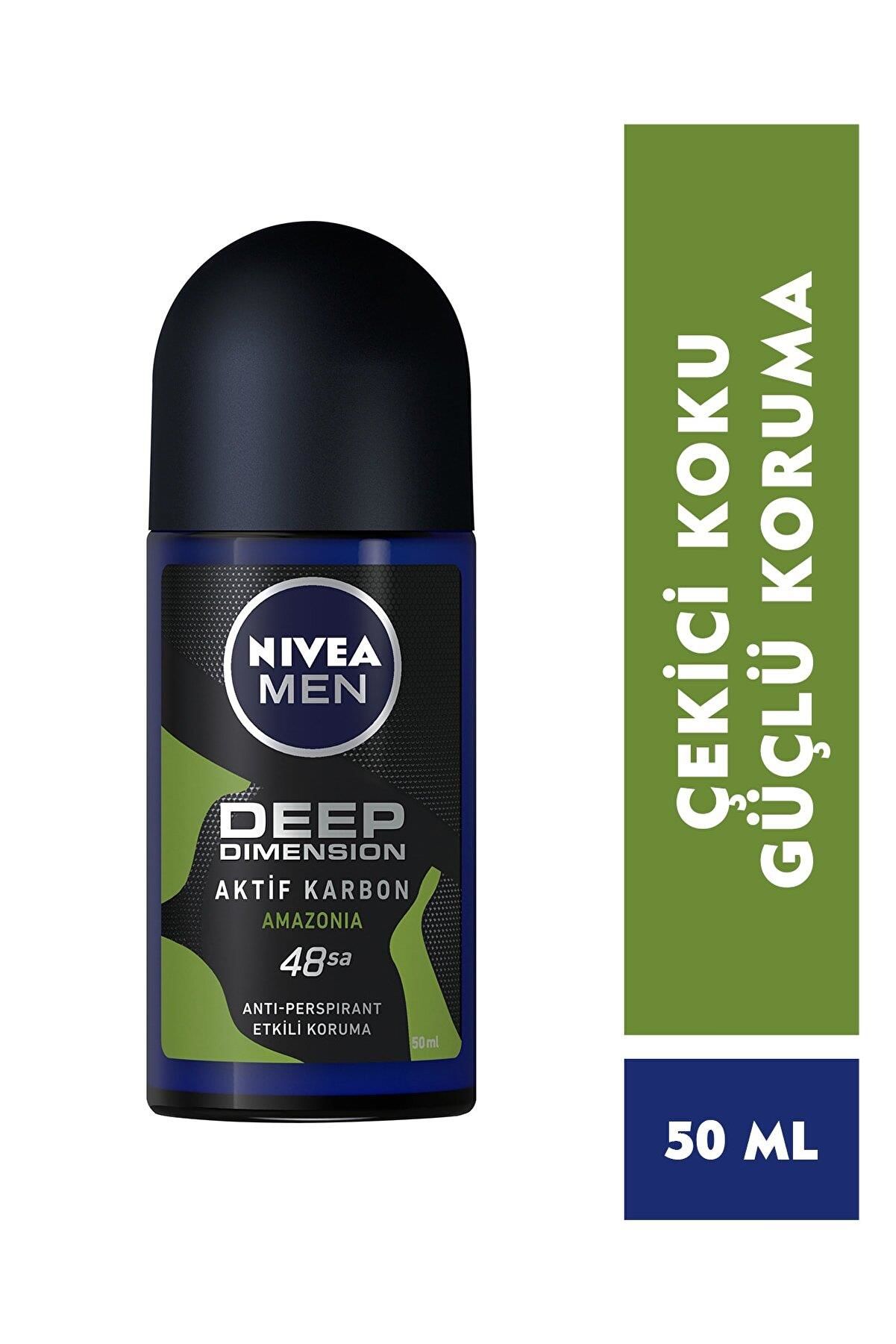 Nivea Men Deep Dımensıon 50 ml Erkek Roll-on