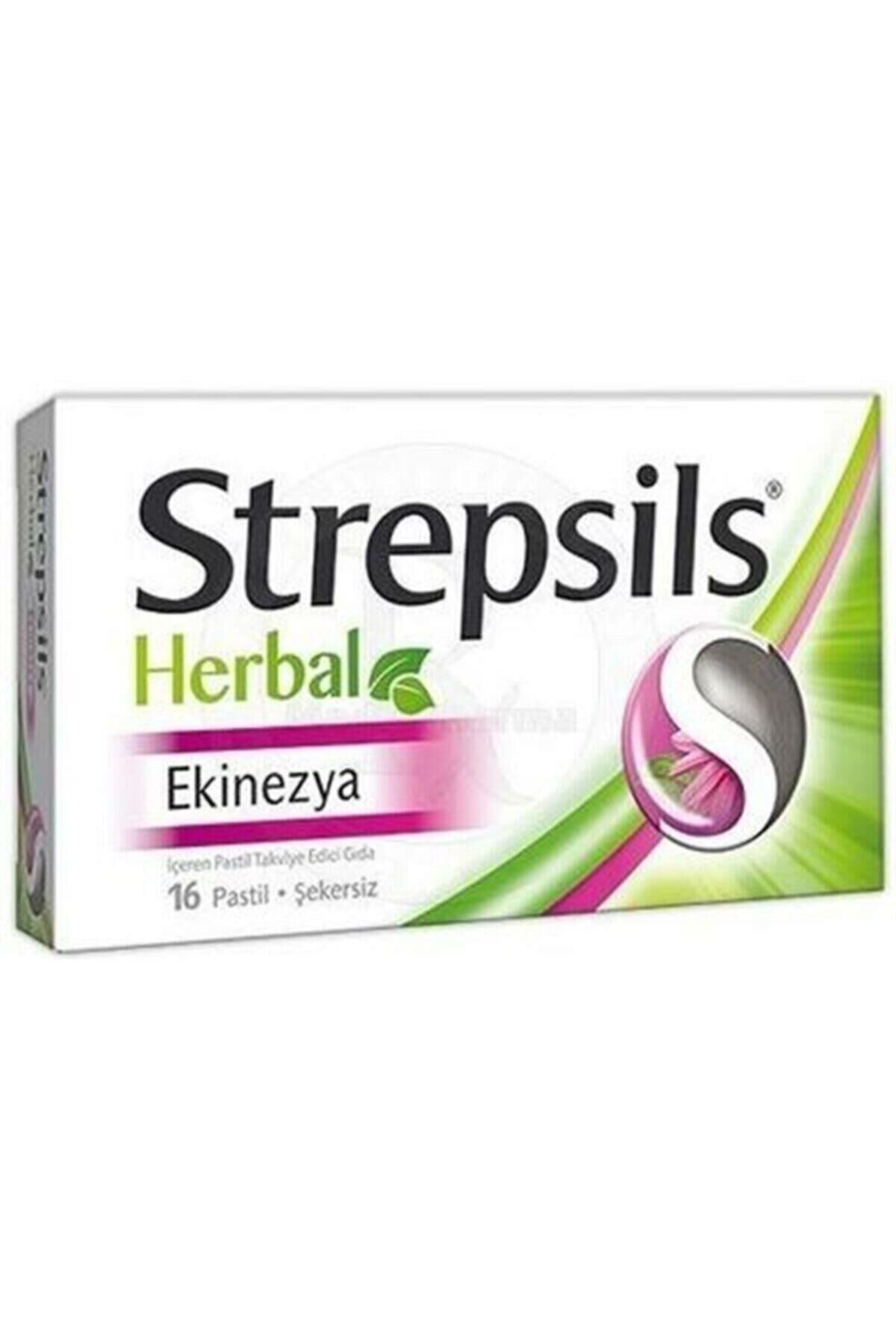 Strepsils Herbal Ekinezya Aromalı 16 Pastil Şekersiz