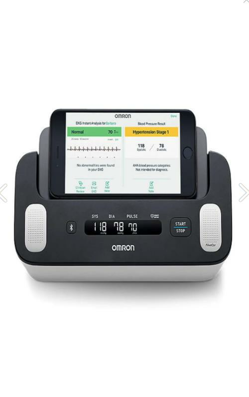 Omron Complete HEM-7530T 2si 1 Arada Tansiyon Aleti ve EKG Cihazı