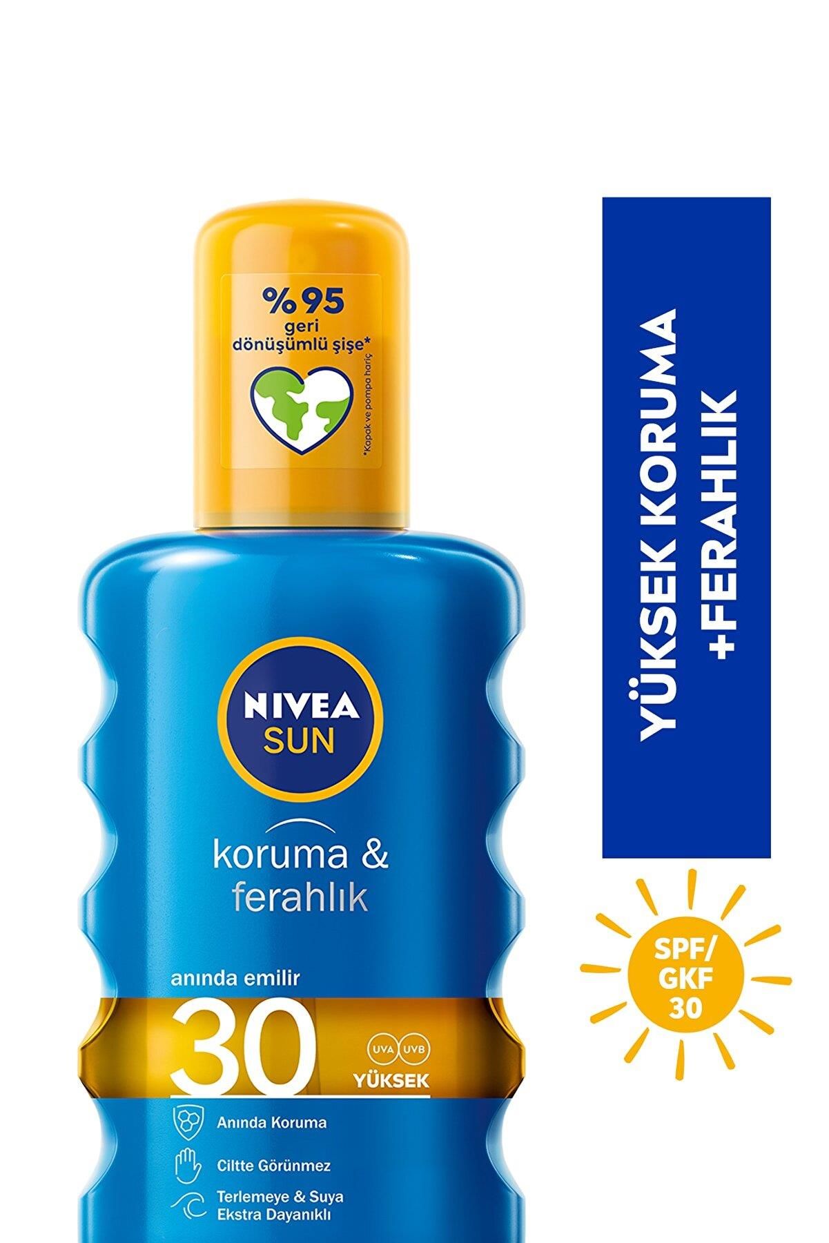 Nivea Sun Koruma ve Ferahlık Transparan Spf30 Güneş Spreyi 200m