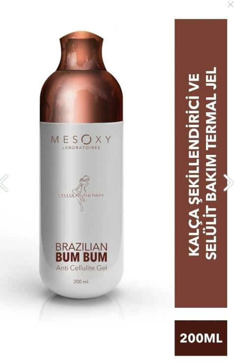 Mesoxy Brazilian Bum Bum Anti Cellulite Gel 200 ml