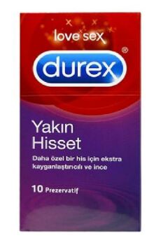 Durex Yakın Hisset 10'lu Prezervatif
