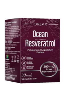 Orzax Ocean Resveratrol Takviye Edici Gıda 30 Kapsül