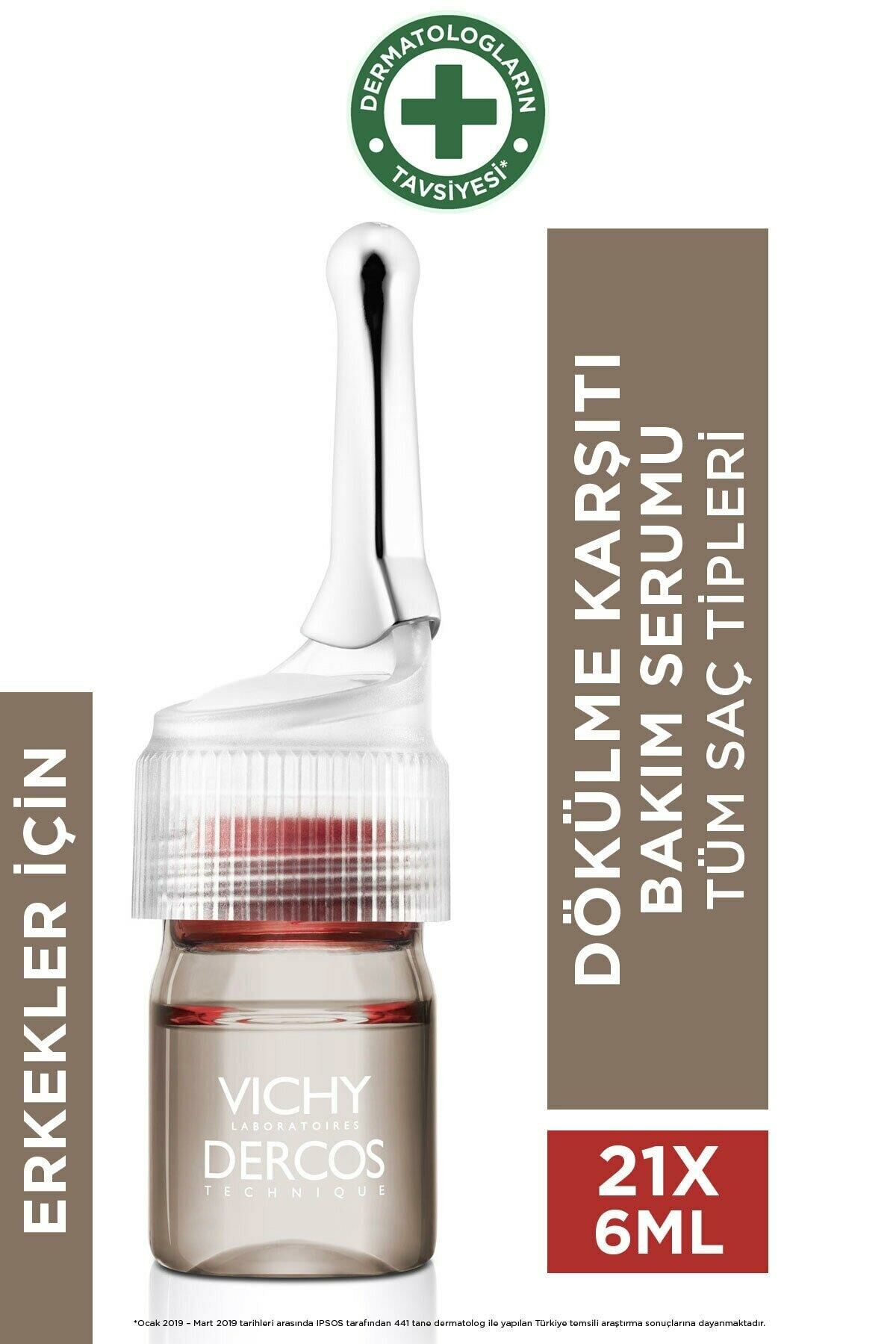 Vichy Dercos Aminexil Clinical 5 Erkek 21x6 Ml-Saç Serum