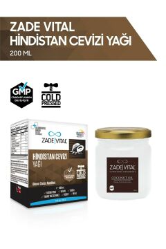 Zade Vital Hindistan Cevizi Yağı 200 Ml